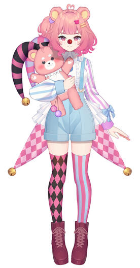Model / Clown Outfit